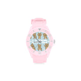 Life Me & T1D Get Moving Sport Rubber Strap Watch, Pink