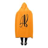 Austin Brothers Collection Hooded Blanket (80''x56''), Orange