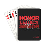 Compassionate for Christ Honor & Respect Playing Cards (2.5"x3.5")