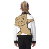 LMT1D Crystal 'DAP', T1D White & Black KIDS Bomber Jacket