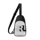 RL Affirmation Chest Bag, Black and White