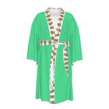 LMT1D Crystal Get Moving, KIDS GREEN Kimono Robe