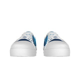 LMT1D Same Girl, Just Sweeter Women's Blue, w/White Sole Canvas Shoes