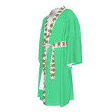 LMT1D Crystal Get Moving, KIDS GREEN Kimono Robe