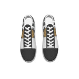 LMT1D, T1D Crystal Wink, Black & White, KIDS Leather Stitching Canvas Shoes