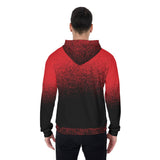 Austin Brothers Collection Men's Pullover Hoodie, Red & Black