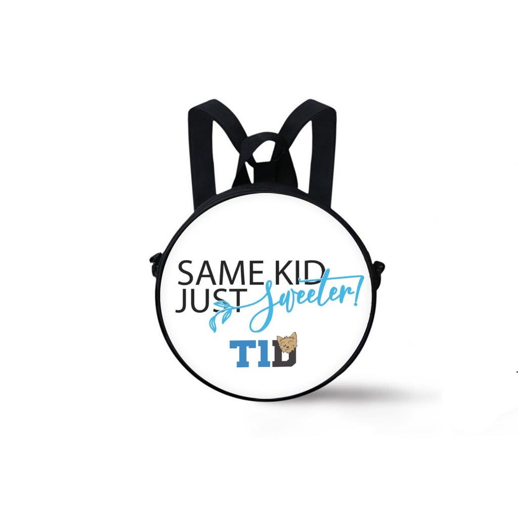 LMT1D 'Same KID, Just Sweeter' Children's Round School Bag