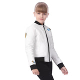 LMT1D Crystal 'DAP', T1D White & Black KIDS Bomber Jacket