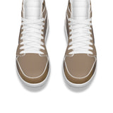 Triple A Collection BRITISH Line, Unisex High Top Sneaker, Tan