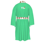 LMT1D Crystal Get Moving, KIDS GREEN Kimono Robe