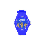 Life Me & T1D Get Moving Sport Rubber Strap Watch, Electric Blue