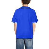 Austin Brothers Collection Baseball Jersey for Kids, Blue & White