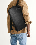 LMT1D Faux leather Slim Tech Backpack