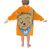Austin Brothers' Life, Me & T1D Blanket Hoodie for Kids (Orange)