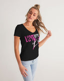 LIVE Life Coaching Onward & Upward Apparel Women's V-Neck Tee