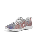 Austin Brothers Silver Rose Pattern Women's Athletic Shoe