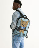 LMT1D Light Blue Small Canvas Backpack