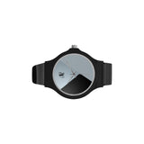 Austin Brothers Collection Unisex Round Plastic Watch, Blue & Black