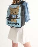 LMT1D Light Blue Small Canvas Backpack