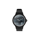Life Me & T1D Unisex Round Plastic Watch, Black & Blue