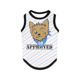 LMT1D Logo APPROVED Pet Tank Top, Multicolor with Purple Under Belly