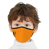 Austin Brothers' Collection Mouth Mask (Pack of 3), Orange and Black