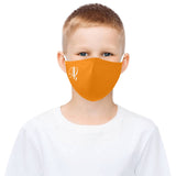 Austin Brothers Collection 3D Mouth Mask with Drawstring (Pack of 3), Orange