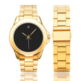 Austin Brothers' Collection Minimalist Custom Gilt Watch in Gold Color
