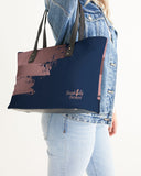 Austin Brothers' Beautifully Broken Collection, Rose Gold Stylish Tote