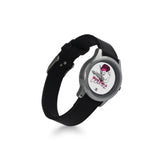 Women in Empowerment Kid's (girls) Stainless Steel Leather Strap Watch