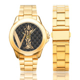 MONARCH Gold and Black Custom Gilt Watch (Model 101)