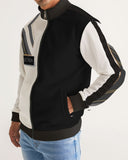 Triple A Collection Men's Stripe-Sleeve Track Jacket