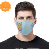 Life, Me & T1D 3D Mouth Mask with Drawstring (Pack of 3 & 6 Filters Included)